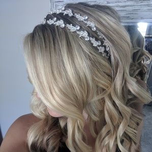 Bridal / Formal Headband with Crystal